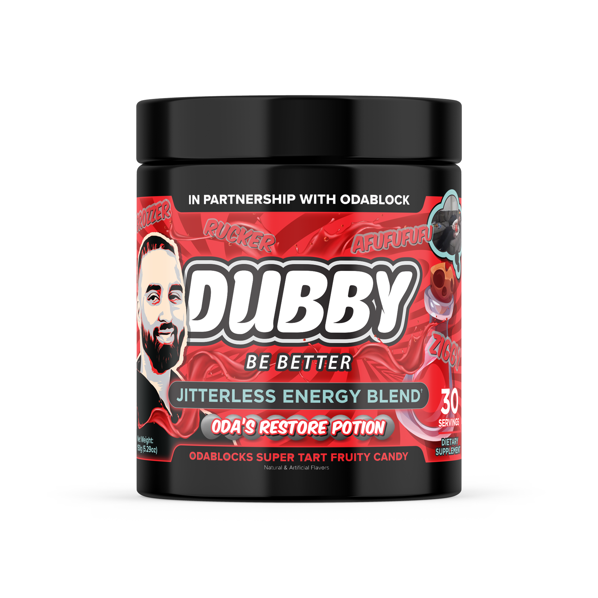 Odablock's Restore Potion Energy Drink Tub – Dubby Energy