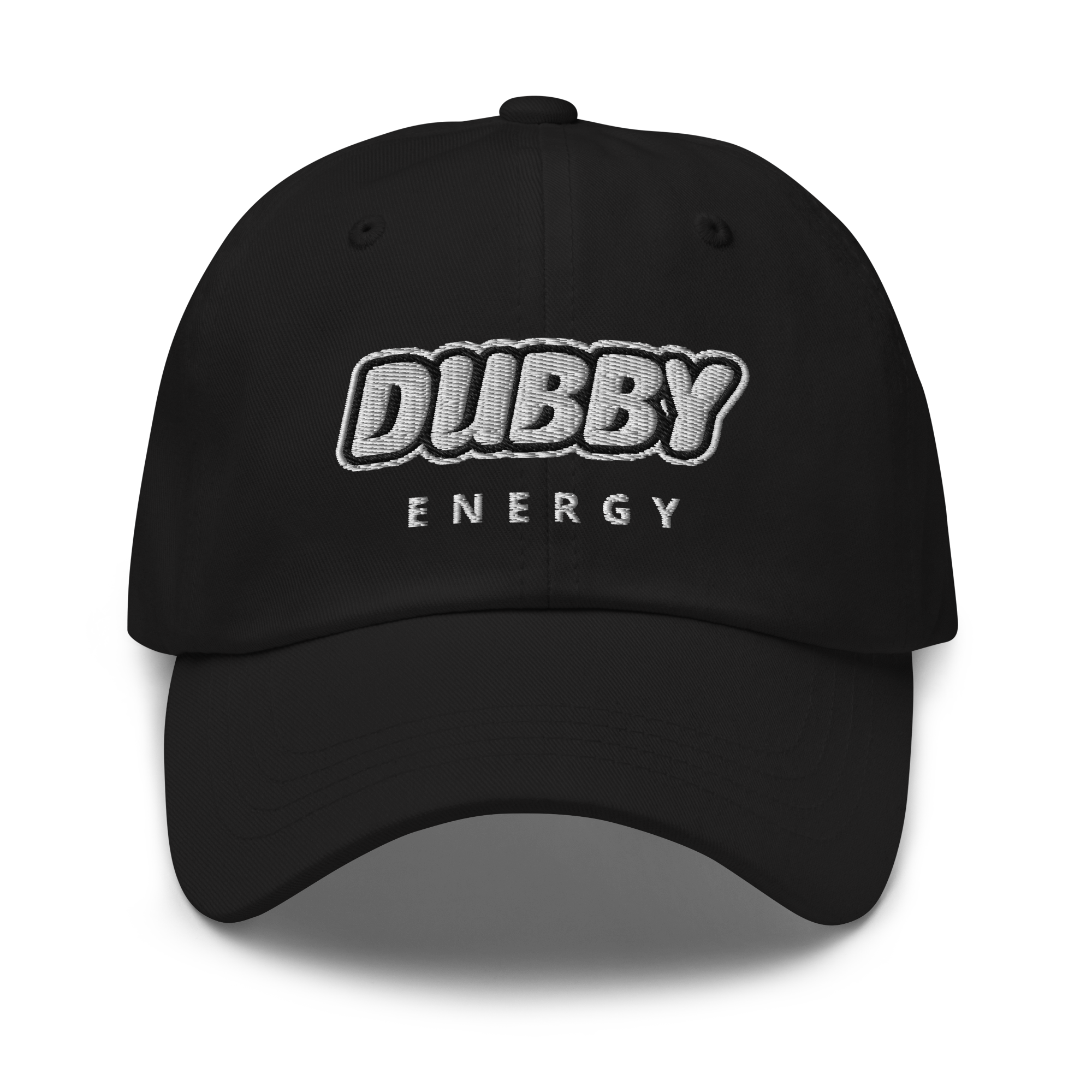 Black Dubby Energy Logo Hat - Be Better – DUBBY Energy